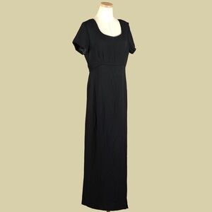Jeffrey & Dara Chic Black Maxi Dress